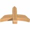 Ekena Millwork Bellingham Timber Gable Bracket, Western Red Cedar, 36"W x 24"H x 5 1/2"D x 5 1/2"F, 16/12 Pitch GBW036X24X0606BEL00SWR - alternate 5